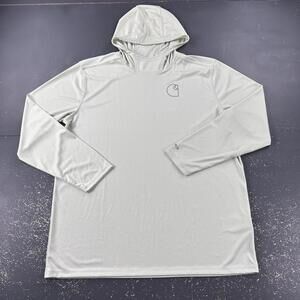 Carhartt Sun Defender Hoodie Men XL Green Lightweight Force Relaxed Work NWOT